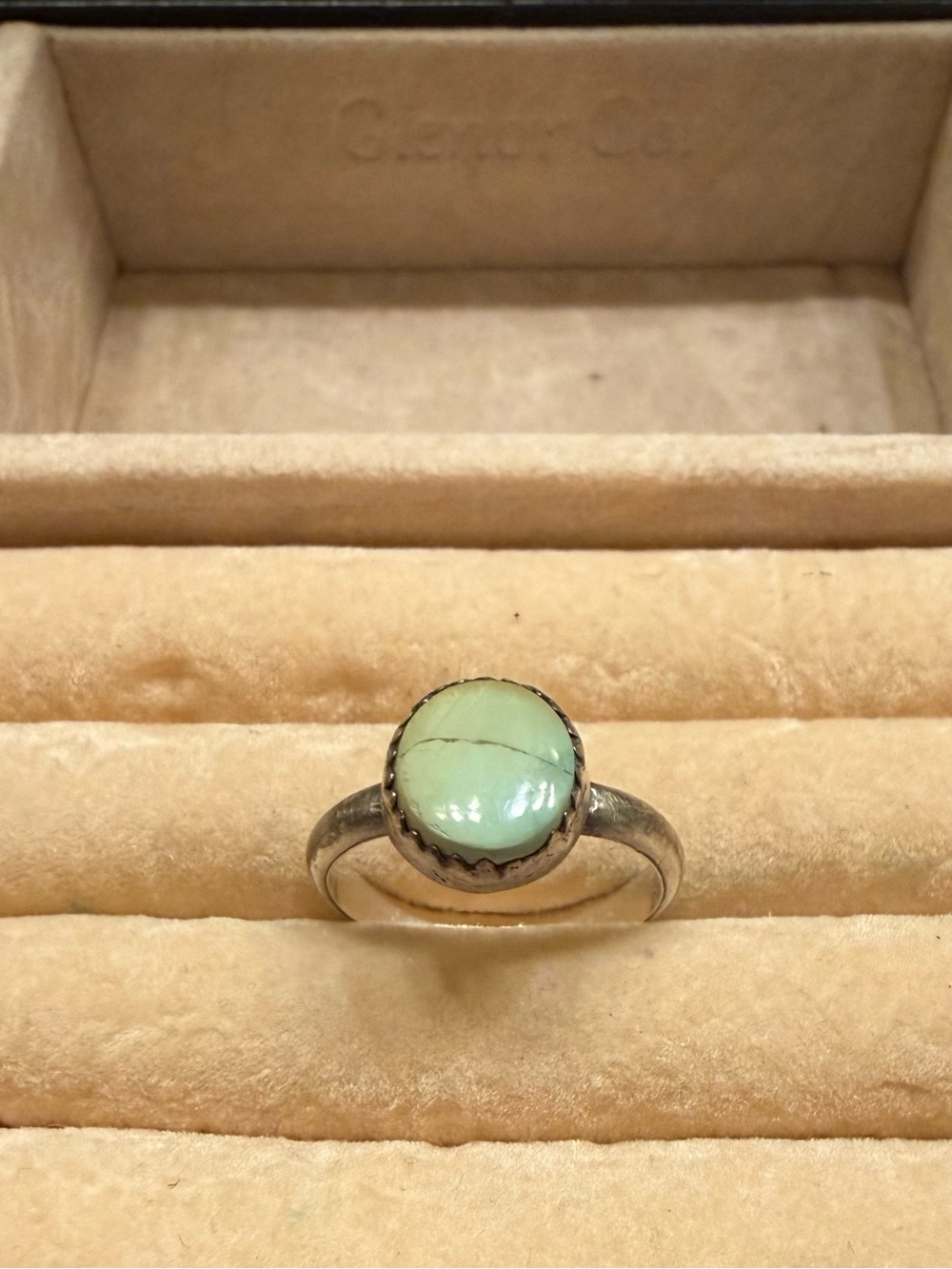 Sterling Silver and Turquoise Stone Ring